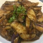 Best Eggplant with Fish Fillet (Black Bean Sauce) in Montebello, CA